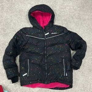 Eddie Bauer kids large (14) black jacket